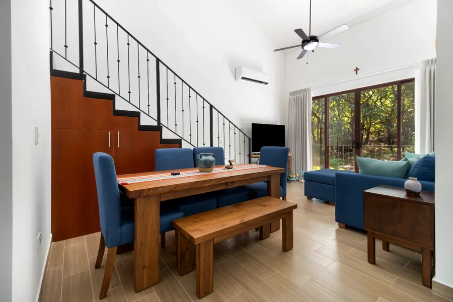 Living room in a finished Vista Ocotal home